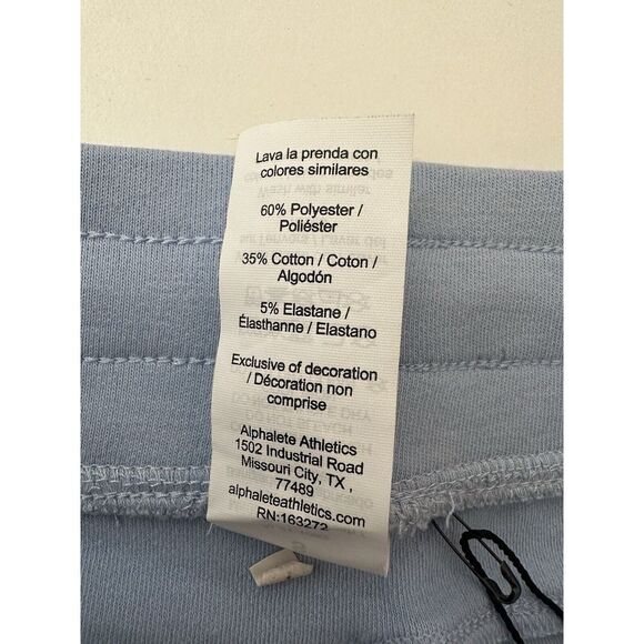 Alphalete Short Women's‎ Small Blue Stretch Packets NWT - Picture 4 of 5